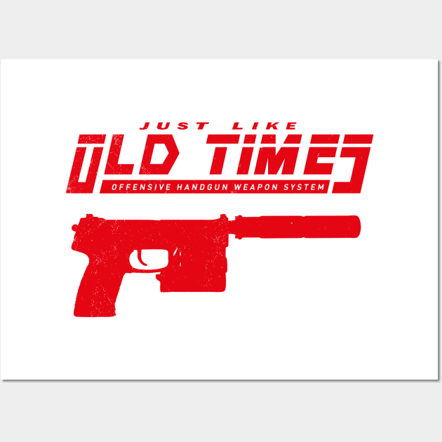 Just Like Old Times Wall Art by CCDesign